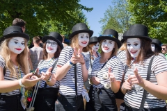 Biberacher Schützenfest 2017, Biberschiessen mit der Armbrust der SchülerInnen Biberacher Schulen, 17. Juli 2017