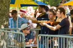 Biberacher Schützenfest 2017, Biberschiessen mit der Armbrust der SchülerInnen Biberacher Schulen, 17. Juli 2017