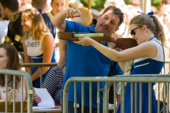 Biberacher Schützenfest 2017, Biberschiessen mit der Armbrust der SchülerInnen Biberacher Schulen, 17. Juli 2017