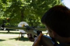 Biberacher Schützenfest 2017, Biberschiessen mit der Armbrust, 17. Juli 2017