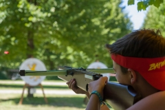 Biberacher Schützenfest 2017, Biberschiessen mit der Armbrust, 17. Juli 2017