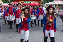 Biberacher Schützenfest 2017, Bieranstich im Festzelt auf dem Gigelberg, 14. Juli 2017