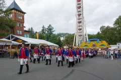 Biberacher Schützenfest 2017, Bieranstich im Festzelt auf dem Gigelberg, 14. Juli 2017