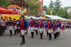 Biberacher Schützenfest 2017, Bieranstich im Festzelt auf dem Gigelberg, 14. Juli 2017