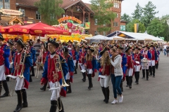 Biberacher Schützenfest 2017, Bieranstich im Festzelt auf dem Gigelberg, 14. Juli 2017