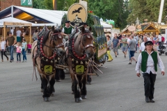 Biberacher Schützenfest 2017, Bieranstich im Festzelt auf dem Gigelberg, 14. Juli 2017