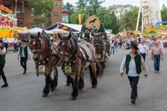 Biberacher Schützenfest 2017, Bieranstich im Festzelt auf dem Gigelberg, 14. Juli 2017