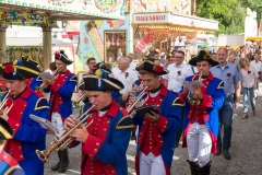 Biberacher Schützenfest 2017, Bieranstich im Festzelt auf dem Gigelberg, 14. Juli 2017