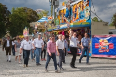 Biberacher Schützenfest 2017, Bieranstich im Festzelt auf dem Gigelberg, 14. Juli 2017