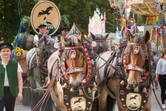 Biberacher Schützenfest 2017, Bieranstich im Festzelt auf dem Gigelberg, 14. Juli 2017