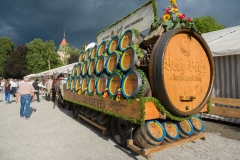 Biberacher Schützenfest 2017, Bieranstich im Festzelt auf dem Gigelberg, 14. Juli 2017