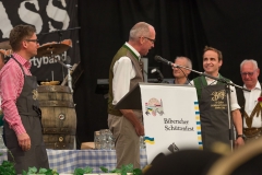 Biberacher Schützenfest 2017, Bieranstich im Festzelt auf dem Gigelberg, 14. Juli 2017