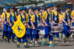 Biberacher Schützenfest 2017, Bunter Festzug der Schüler/innen von Biberacher Schulen, 17. Juli 2017