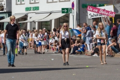Biberacher Schützenfest 2017, Bunter Festzug der Biberacher SchülerInnen, 17. Juli 2017