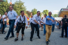 Biberacher Schützenfest 2018, Bieranstich auf dem Gigelberg, 13. Juli 2018