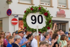 Biberacher Schützenfest 2018, Jahrgängerumzug zu den Festlokalen, 95er, 90er, 85er,80er, 75er, 70er, 65er, 60er, 50er und 40er, 14. Juli 2018