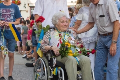 Biberacher Schützenfest 2018, Jahrgängerumzug zu den Festlokalen, 95er, 90er, 85er,80er, 75er, 70er, 65er, 60er, 50er und 40er, 14. Juli 2018