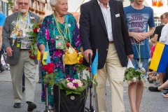 Biberacher Schützenfest 2018, Jahrgängerumzug zu den Festlokalen, 95er, 90er, 85er,80er, 75er, 70er, 65er, 60er, 50er und 40er, 14. Juli 2018