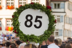 Biberacher Schützenfest 2018, Jahrgängerumzug zu den Festlokalen, 95er, 90er, 85er,80er, 75er, 70er, 65er, 60er, 50er und 40er, 14. Juli 2018