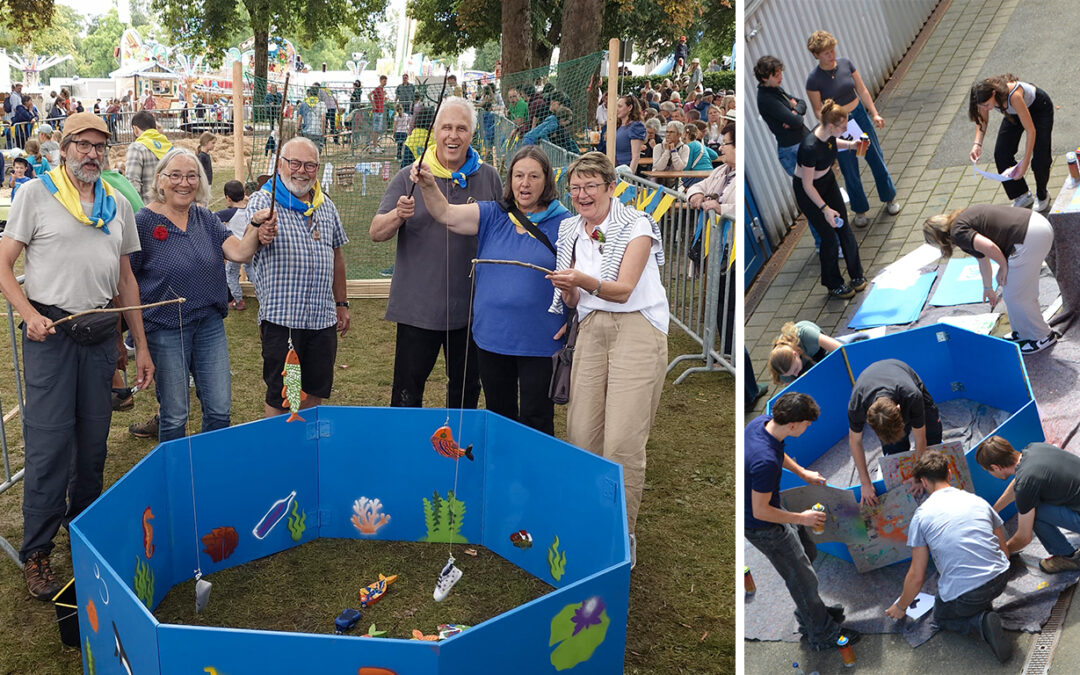 Kinderspiele machen dicken Fang