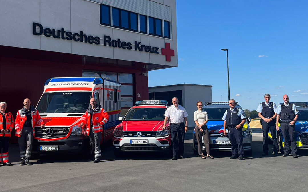 Für ein sicheres Schützenfest: Behörden und Blaulicht-Familie arbeiten Hand in Hand